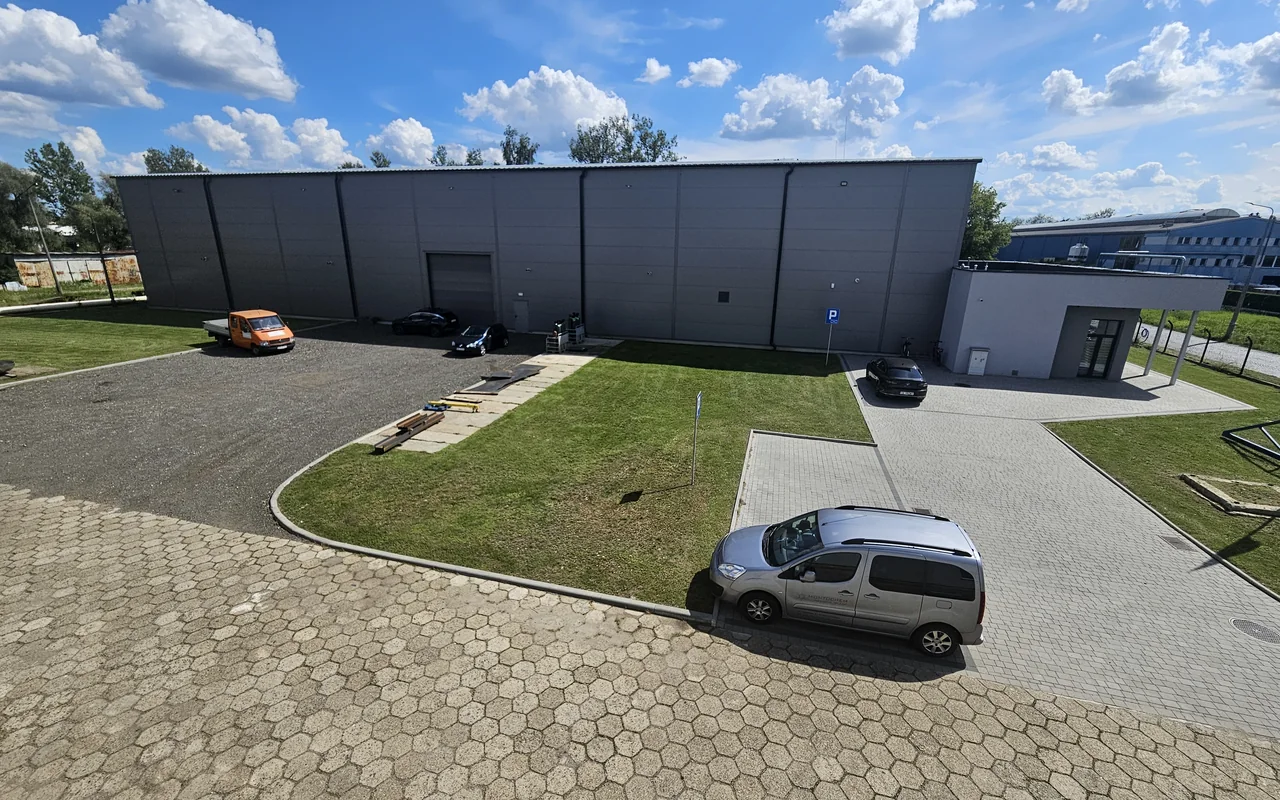 Widok zakładu Montochem z góry