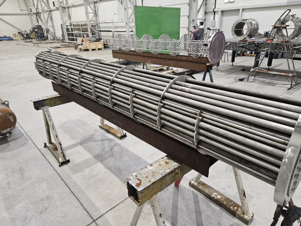Shell-and-tube heat exchangers